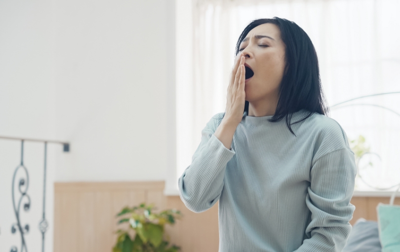 寝不足の写真
